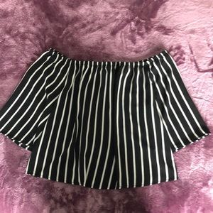 Off the Shoulder Dress shirt